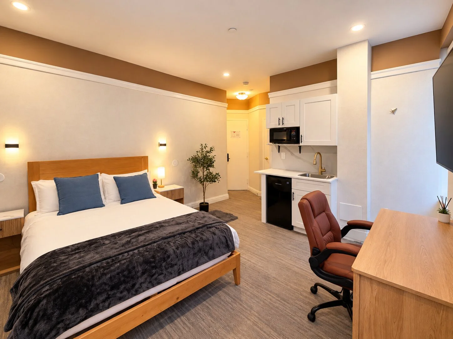 Private room with private bathroom in Midtown – Utilities included, photo 4