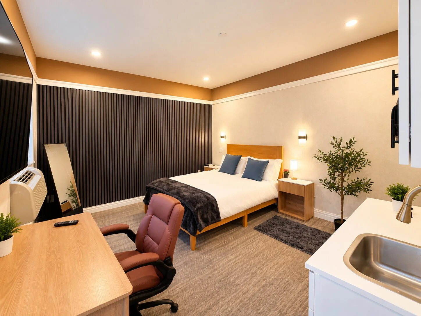 Private room with private bathroom in Midtown – Utilities included, photo 5