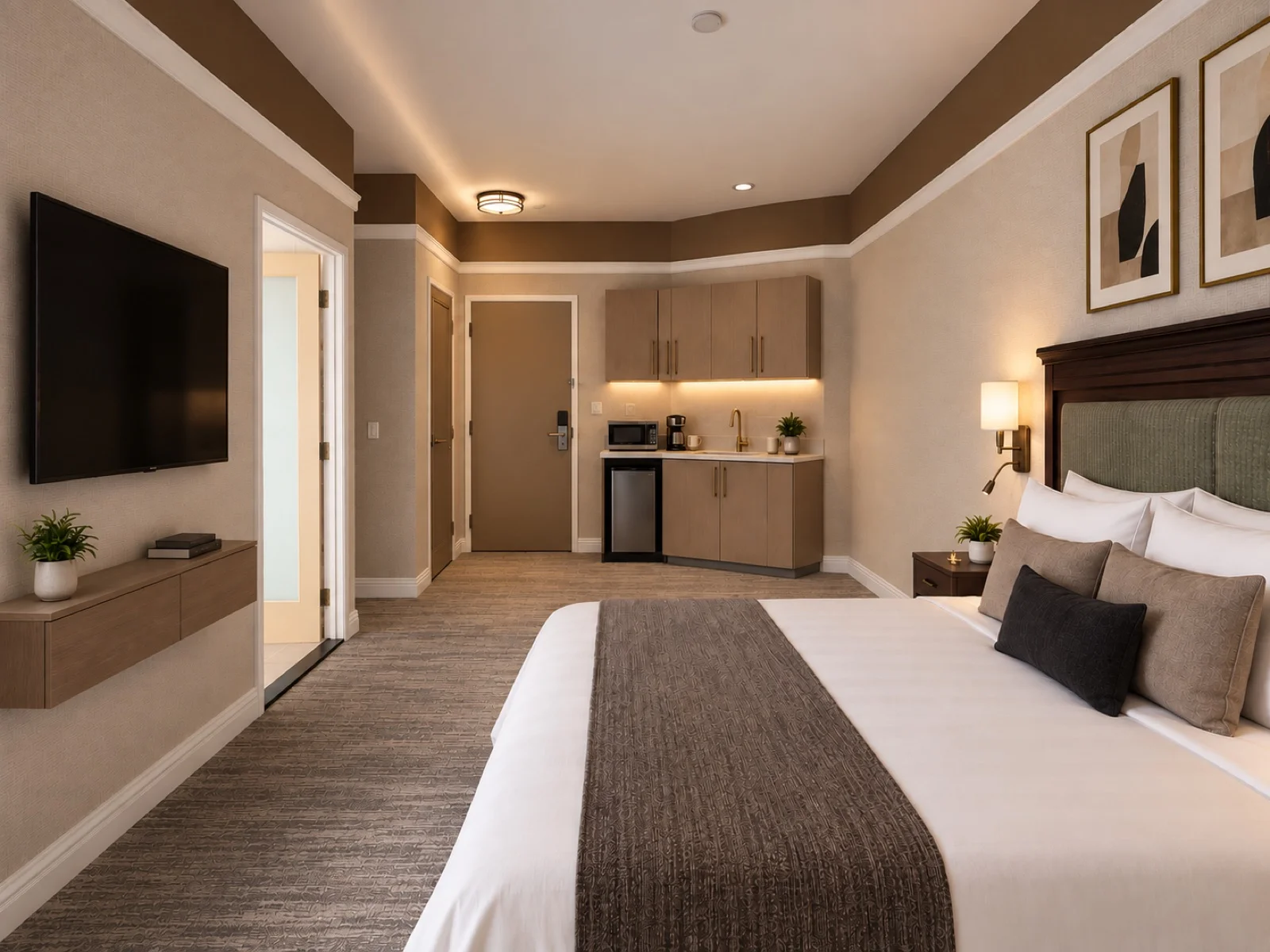 Private room with private bathroom in Midtown – Utilities included
