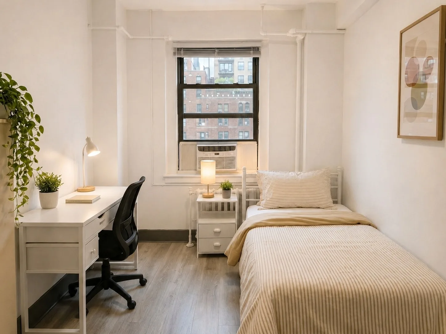 Private room with shared bathroom in Lincoln Square – Furnished, photo 4