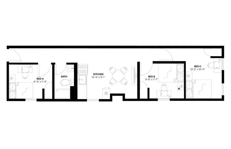Private room with shared bathroom in Upper West Side – Furnished, photo 5
