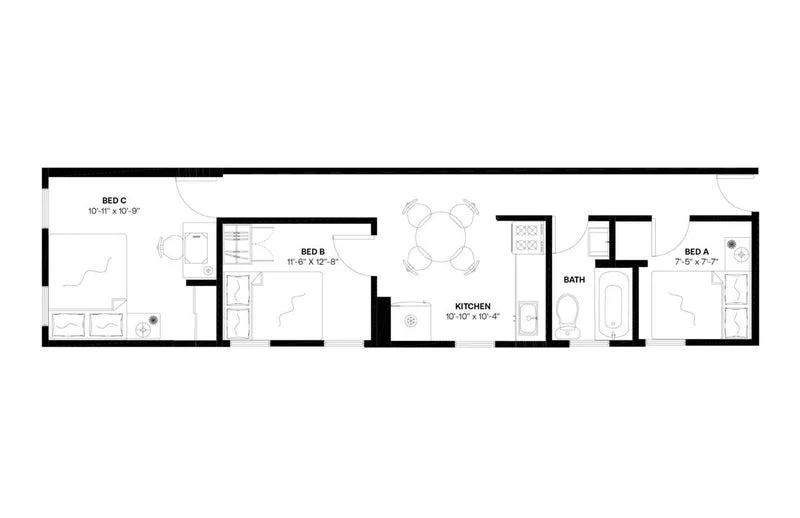 Private room with shared bathroom in Upper West Side – Furnished, photo 5