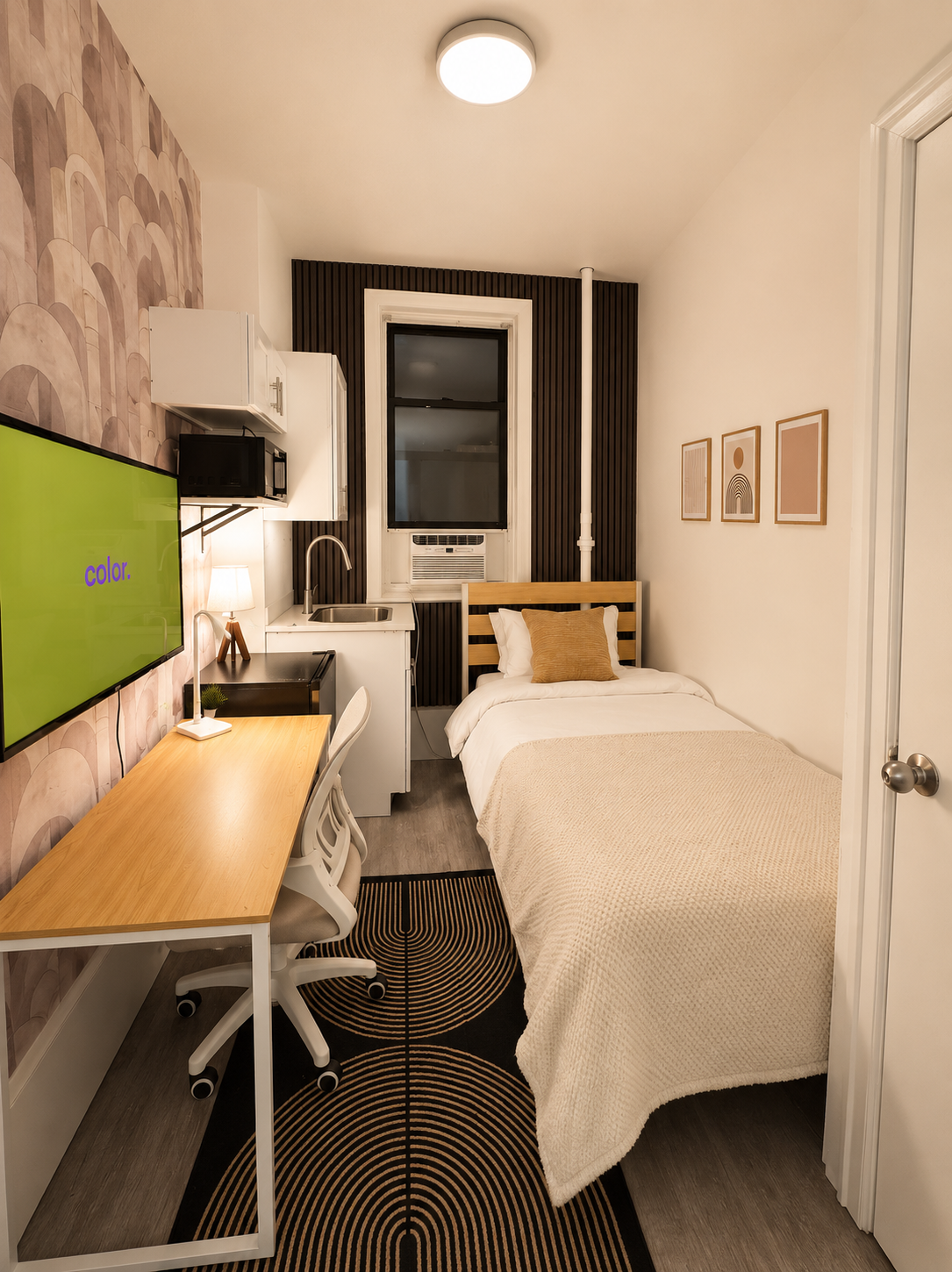 Private room with shared bathroom in Upper West Side – Furnished