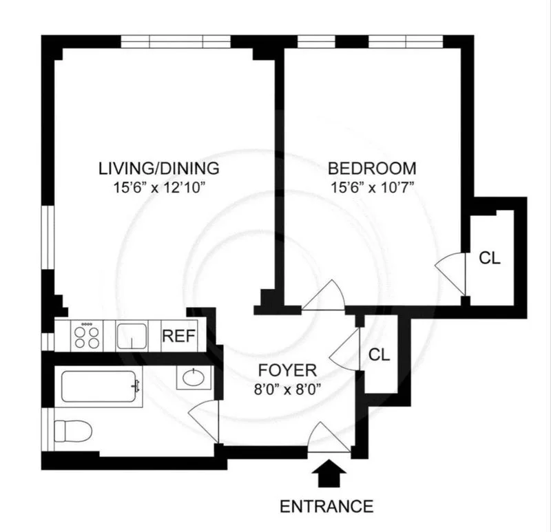 Private room with shared bathroom in Midtown – Utilities included, photo 7